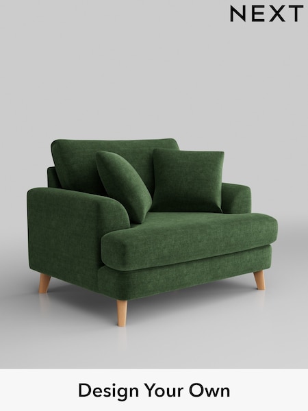 Luxe Chenille/Dark Green Parker (W43429) | £1,075
