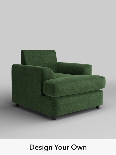 Luxe Chenille/Dark Green Parker Platform (W43430) | £975