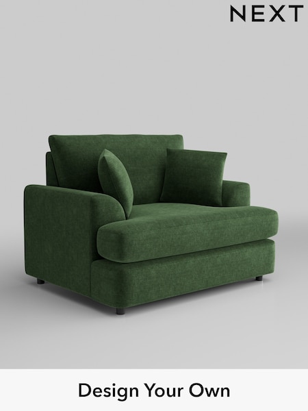 Luxe Chenille/Dark Green Parker Platform (W43430) | £1,075