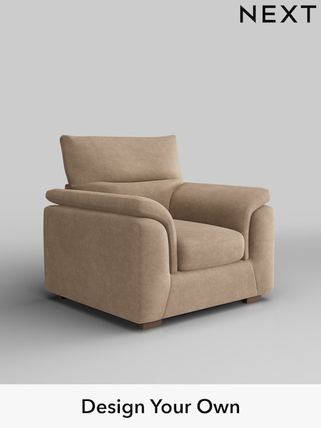 Luxe Chenille/Mid Camel Beige Hayden Highback (W43437) | £850