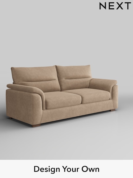 Luxe Chenille/Mid Camel Beige Hayden Highback (W43437) | £1,425