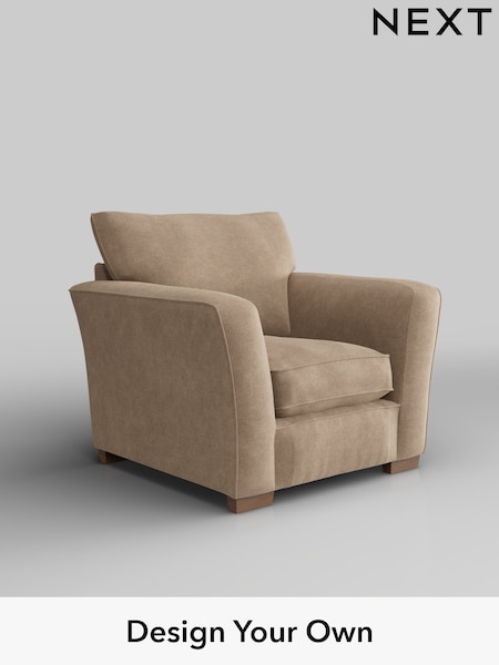 Luxe Chenille/Mid Camel Beige Heath Highback (W43438) | £850