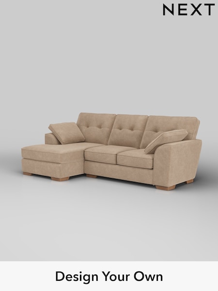 Luxe Chenille/Mid Camel Beige Stamford Buttoned Back (W43444) | £2,025