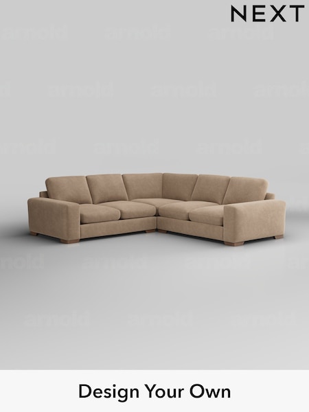 Luxe Chenille/Mid Camel Beige Houghton Deep Relaxed Sit (W43446) | £2,975
