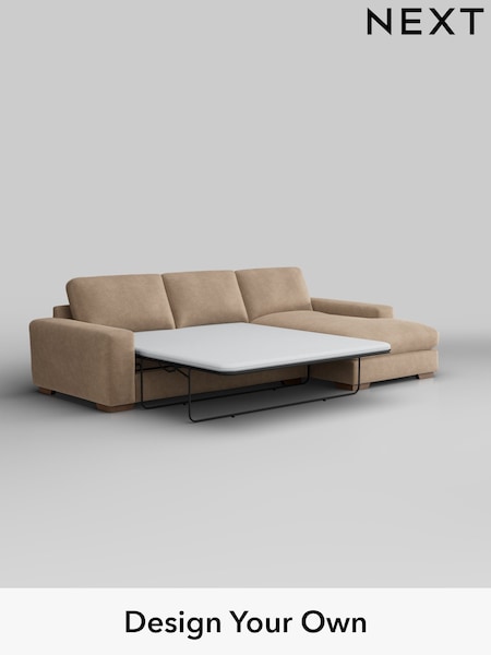Luxe Chenille/Mid Camel Beige Houghton Deep Relaxed Sit (W43446) | £2,975