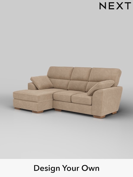 Luxe Chenille/Mid Camel Beige Stamford Highback (W43459) | £2,175