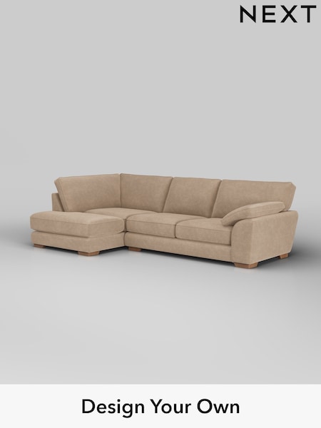 Luxe Chenille/Mid Camel Beige Stamford Grand Relaxed Sit (W43469) | £2,675