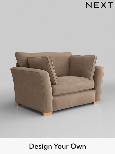 Luxe Chenille/Mid Natural Heath Highback (W43470) | £950