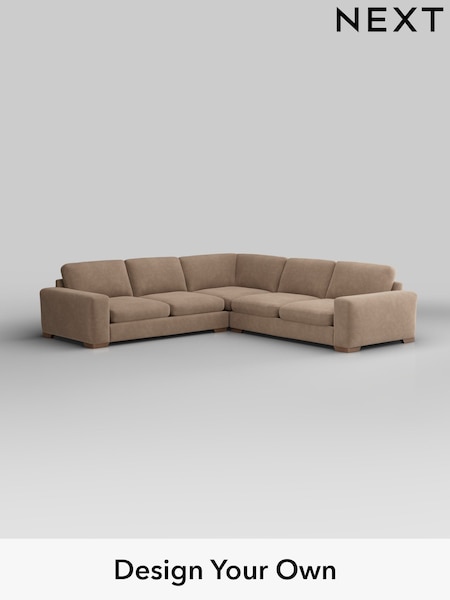 Luxe Chenille/Mid Natural Houghton Deep Sit (W43471) | £3,025
