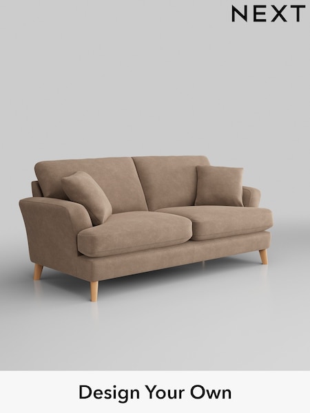 Luxe Chenille/Mid Natural Conway Relaxed Sit (W43474) | £1,450