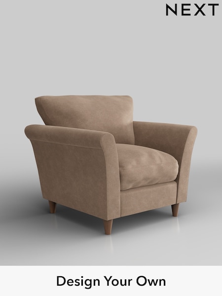 Luxe Chenille/Mid Natural Hartley Relaxed Sit (W43475) | £925
