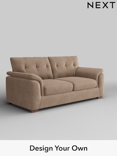 Luxe Chenille/Mid Natural Hayden Buttoned Back (W43478) | £1,325