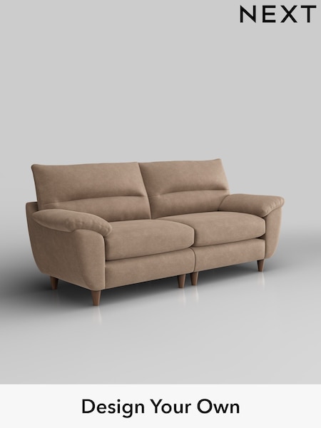 Luxe Chenille/Mid Natural Elliot Highback (W43481) | £1,375