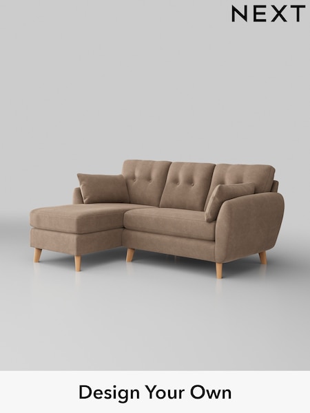 Luxe Chenille/Mid Natural Wilson Buttoned Back (W43482) | £1,699