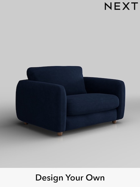 Luxe Chenille/Navy Blue Aiden (W43483) | £1,025