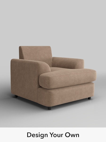 Luxe Chenille/Mid Natural Parker Platform (W43484) | £975