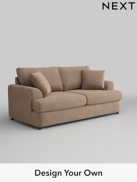 Luxe Chenille/Mid Natural Parker Platform (W43484) | £1,399