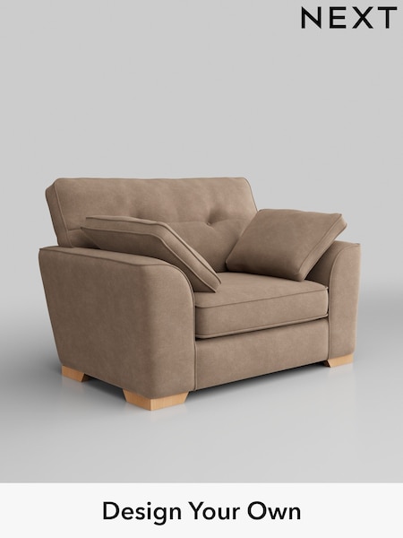 Luxe Chenille/Mid Natural Stamford Buttoned Back (W43485) | £999