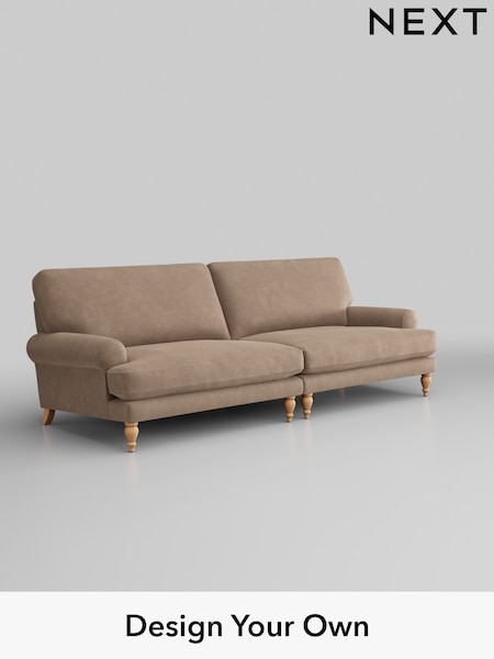 Luxe Chenille/Mid Natural Erin Deep Relaxed Sit (W43487) | £1,575