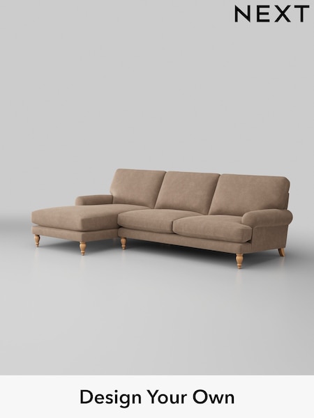 Luxe Chenille/Mid Natural Erin Deep Relaxed Sit (W43487) | £2,099