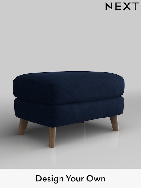 Luxe Chenille/Navy Blue Conway Relaxed Sit (W43488) | £475