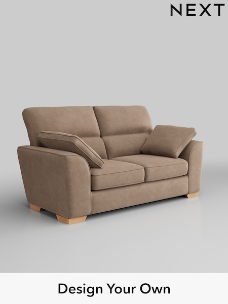 Luxe Chenille/Mid Natural Stamford Highback (W43489) | £1,325
