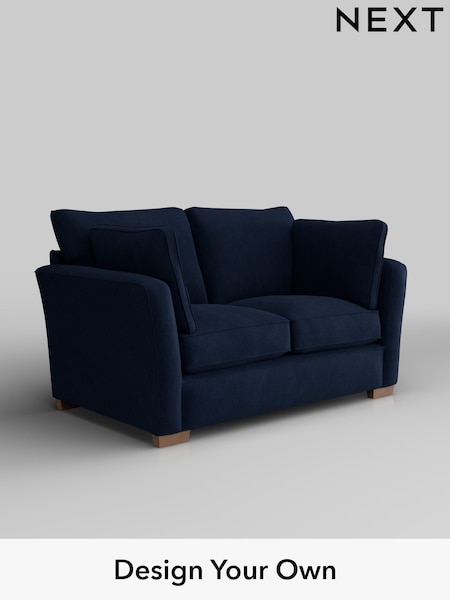 Luxe Chenille/Navy Blue Heath Highback (W43490) | £1,125