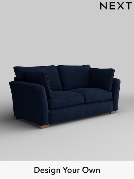 Luxe Chenille/Navy Blue Heath Highback (W43490) | £1,325
