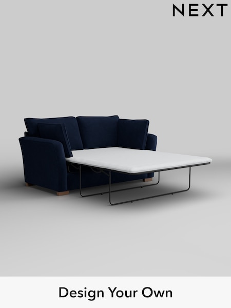 Luxe Chenille/Navy Blue Heath Highback (W43490) | £1,499