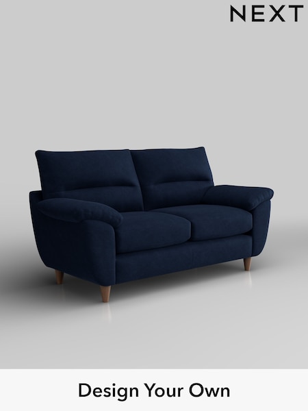 Luxe Chenille/Navy Blue Elliot Highback (W43498) | £1,175
