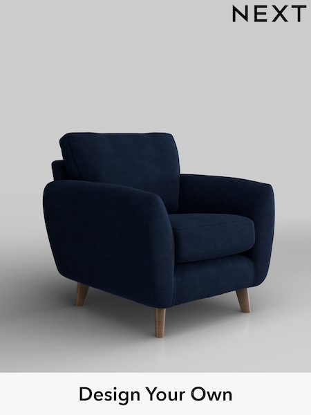 Luxe Chenille/Navy Blue Wilson (W43503) | £650