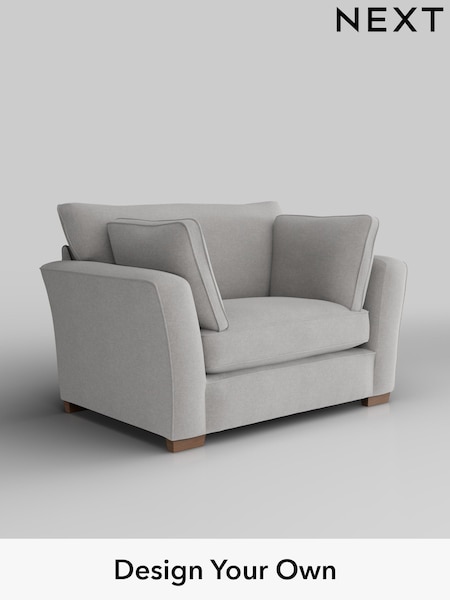 Natural Mix/Light Grey Heath Highback (W43505) | £950
