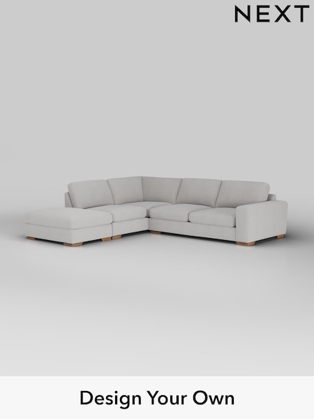 Natural Mix/Light Grey Houghton Deep Sit (W43506) | £2,750