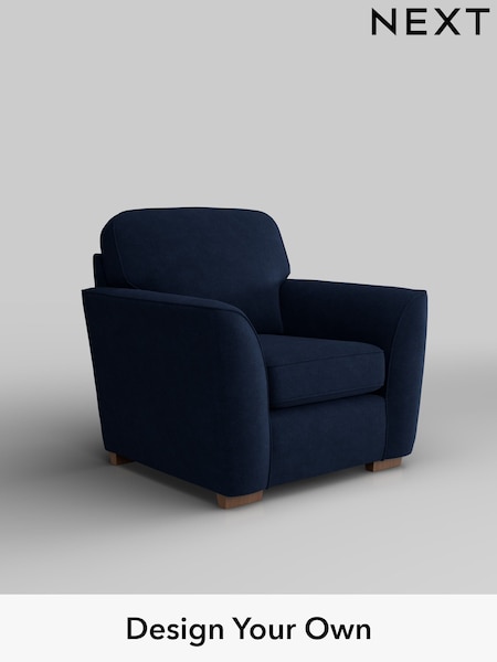 Luxe Chenille/Navy Blue Malvern (W43507) | £725