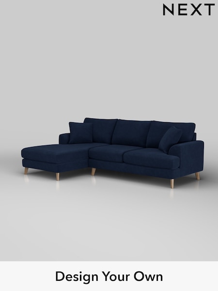 Luxe Chenille/Navy Blue Parker (W43508) | £2,250