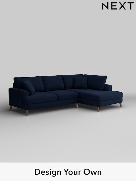 Luxe Chenille/Navy Blue Parker (W43508) | £2,399