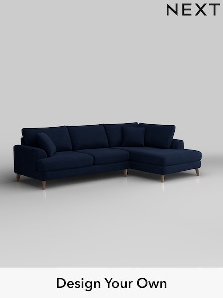 Luxe Chenille/Navy Blue Parker (W43508) | £2,499