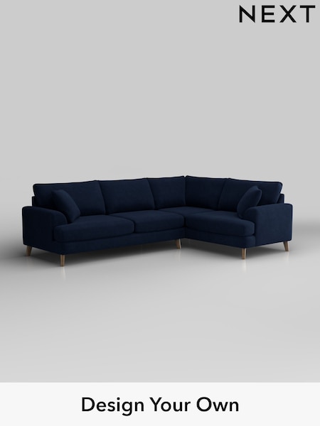 Luxe Chenille/Navy Blue Parker (W43508) | £2,550