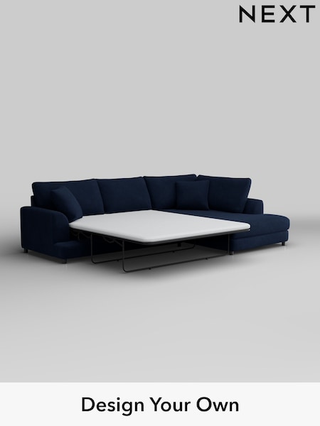 Luxe Chenille/Navy Blue Parker (W43508) | £2,699