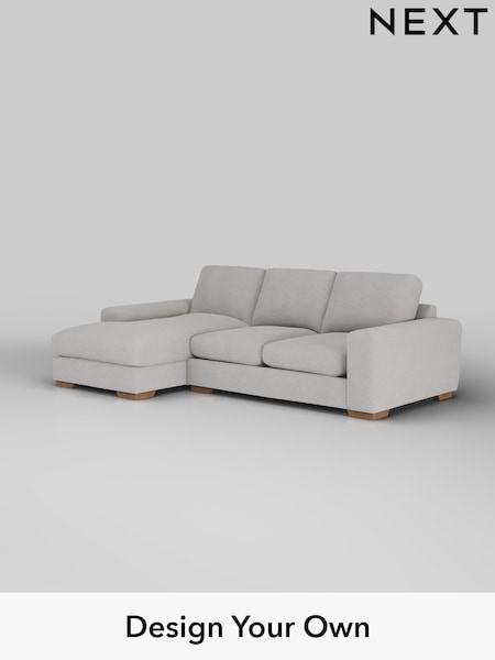 Natural Mix/Light Grey Houghton Deep Relaxed Sit (W43512) | £2,275