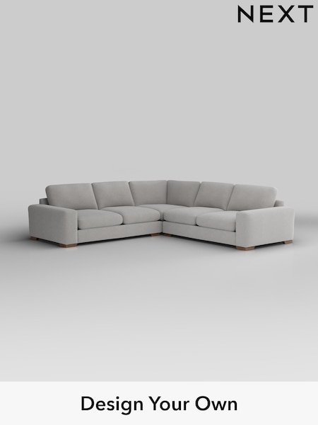 Natural Mix/Light Grey Houghton Deep Relaxed Sit (W43512) | £3,075