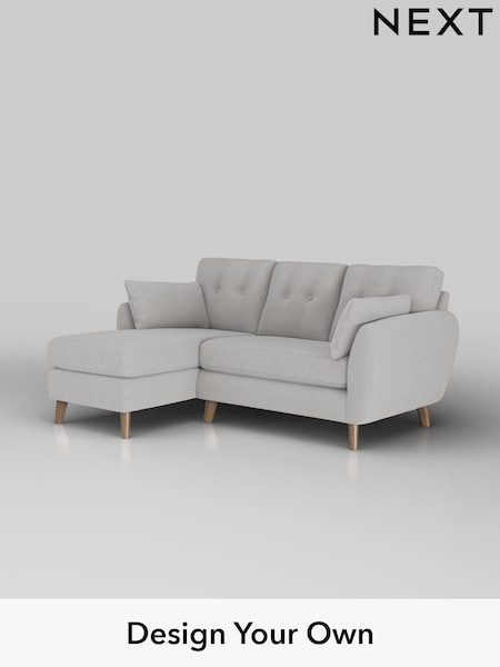 Natural Mix/Light Grey Wilson Buttoned Back (W43526) | £1,699