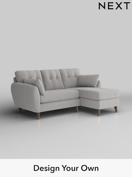 Natural Mix/Light Grey Wilson Buttoned Back (W43526) | £1,699