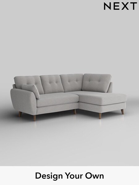 Natural Mix/Light Grey Wilson Buttoned Back (W43526) | £1,799