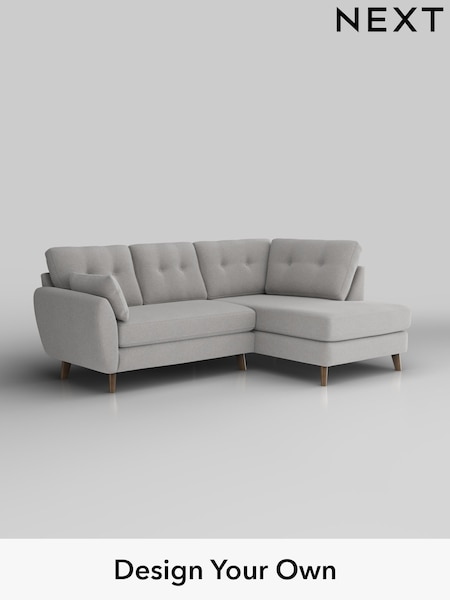 Natural Mix/Light Grey Wilson Buttoned Back (W43526) | £1,799