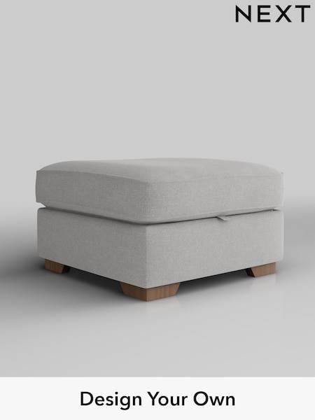 Natural Mix/Light Grey Stamford Buttoned Back (W43527) | £550