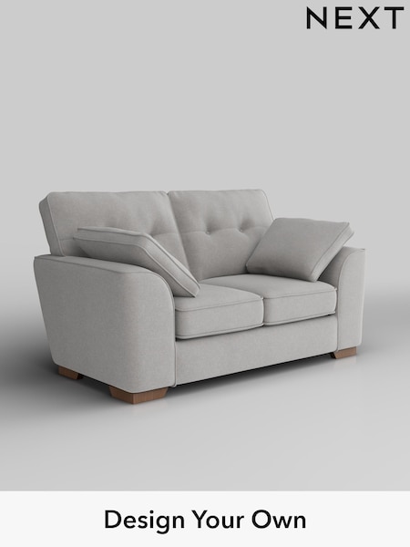 Natural Mix/Light Grey Stamford Buttoned Back (W43527) | £1,225