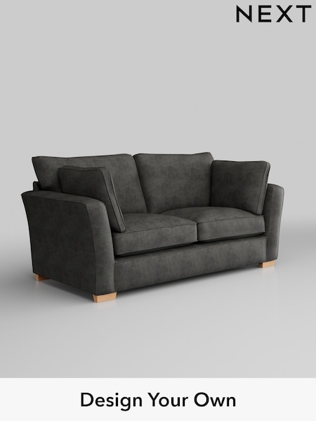 Monza Faux Leather Easy Clean/Dark Grey Heath Highback (W43542) | £1,225