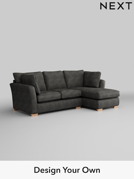 Monza Faux Leather Easy Clean/Dark Grey Heath Highback (W43542) | £1,899