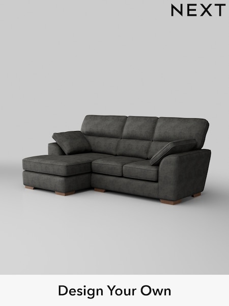 Monza Faux Leather Easy Clean/Dark Grey Stamford Highback (W43544) | £2,025